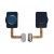 Fingerprint Sensor Flex Cable For Lg Q7 Blue By - Maxbhi Com