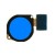 Fingerprint Sensor Flex Cable For Huawei Y7 Prime 2019 White By - Maxbhi Com