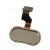 Fingerprint Sensor Flex Cable For Meizu U10 Gold By - Maxbhi Com