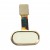 Fingerprint Sensor Flex Cable For Meizu M5s Gold By - Maxbhi Com