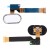 Fingerprint Sensor Flex Cable For Meizu Mx5 Gold By - Maxbhi Com