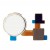 Fingerprint Sensor Flex Cable For Lg Nexus 5x White By - Maxbhi Com