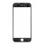 Replacement Front Glass For Apple Iphone 7 Black By - Maxbhi Com