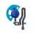 Fingerprint Sensor Flex Cable For Asus Zenfone 5z Zs620kl Blue By - Maxbhi Com
