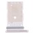 Sim Card Holder Tray For Samsung Galaxy Z Fold 3 White - Maxbhi Com