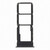 Sim Card Holder Tray For Vivo Y33s Black - Maxbhi Com