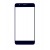 Replacement Front Glass For Honor 8 Blue By - Maxbhi Com