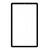 Replacement Front Glass For Samsung Galaxy Tab S6 Lite Black By - Maxbhi Com