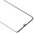 Replacement Front Glass For Xiaomi Mi Note 10 Black By - Maxbhi Com