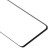 Replacement Front Glass For Xiaomi Mi Note 10 Black By - Maxbhi Com