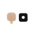 Camera Lens For Samsung Galaxy Grand I9082 Black By - Maxbhi Com