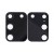 Camera Lens For Samsung Galaxy S10 Lite Black By - Maxbhi Com