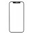 Replacement Front Glass For Apple Iphone 12 Black By - Maxbhi Com