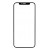 Replacement Front Glass For Apple Iphone 12 Black By - Maxbhi Com