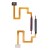 Fingerprint Sensor Flex Cable For Samsung Galaxy A22 5g Black By - Maxbhi Com