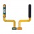 Fingerprint Sensor Flex Cable For Samsung Galaxy A22 Black By - Maxbhi Com