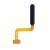 Fingerprint Sensor Flex Cable For Samsung Galaxy A22 Black By - Maxbhi Com