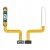 Fingerprint Sensor Flex Cable For Samsung Galaxy A22 White By - Maxbhi Com