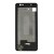 Lcd Frame Middle Chassis For Samsung Galaxy A7 2018 Black By - Maxbhi Com