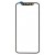 Replacement Front Glass For Apple Iphone X Silver By - Maxbhi Com