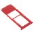 Sim Card Holder Tray For Samsung Galaxy A21s Red - Maxbhi Com