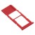 Sim Card Holder Tray For Samsung Galaxy A21s Red - Maxbhi Com