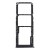 Sim Card Holder Tray For Samsung Galaxy A51 Black - Maxbhi Com