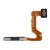 Fingerprint Sensor Flex Cable For Oppo A52 Black By - Maxbhi Com