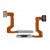 Fingerprint Sensor Flex Cable For Oppo A52 White By - Maxbhi Com