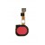 Fingerprint Sensor Flex Cable For Samsung Galaxy A11 Red By - Maxbhi Com