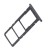 Sim Card Holder Tray For Samsung Galaxy M11 Black - Maxbhi Com