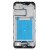 Lcd Frame Middle Chassis For Samsung Galaxy A01 Black By - Maxbhi Com