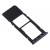 Sim Card Holder Tray For Samsung Galaxy A20 Black - Maxbhi Com