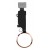 Home Button Complete For Apple Iphone 8 256gb Gold By - Maxbhi Com