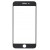 Replacement Front Glass For Apple Iphone 8 Plus Silver By - Maxbhi Com
