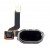 Fingerprint Sensor Flex Cable For Oneplus 3t Black By - Maxbhi Com
