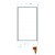 Touch Screen Digitizer For Lyf C451 White By - Maxbhi Com