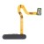 Fingerprint Sensor Flex Cable For Samsung Galaxy Z Flip 3 Black By - Maxbhi Com