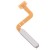 Fingerprint Sensor Flex Cable For Samsung Galaxy M32 5g White By - Maxbhi Com