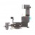 Charging Connector Flex Cable For Apple Iphone 5c With Charging Port And Mic White - Maxbhi Com