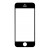 Replacement Front Glass For Apple Iphone 5c Black By - Maxbhi Com