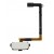 Fingerprint Sensor Flex Cable For Samsung Galaxy S6 Cdma White By - Maxbhi Com