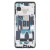 Lcd Frame Middle Chassis For Realme Gt 5g Blue By - Maxbhi Com