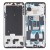 Lcd Frame Middle Chassis For Realme Gt 5g Silver By - Maxbhi Com