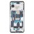 Lcd Frame Middle Chassis For Realme Gt 5g Silver By - Maxbhi Com
