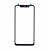 Replacement Front Glass For Xiaomi Redmi Note 8 Black By - Maxbhi Com