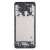 Lcd Frame Middle Chassis For Samsung Galaxy A02 Black By - Maxbhi Com
