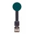 Fingerprint Sensor Flex Cable For Sony Xperia Xz3 Green By - Maxbhi Com