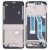 Lcd Frame Middle Chassis For Realme C21y Black By - Maxbhi Com