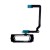 Fingerprint Sensor Flex Cable For Samsung Galaxy S5 White By - Maxbhi Com